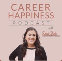 Image of Soma with the title career happiness podcast